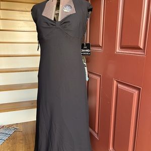 Black maxi dress